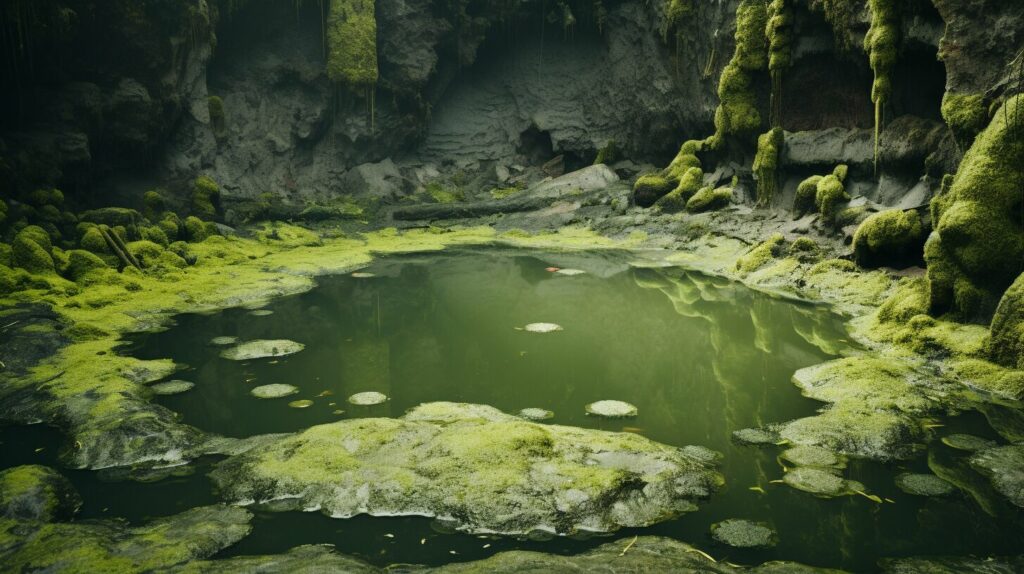 algues eau piscine trouble