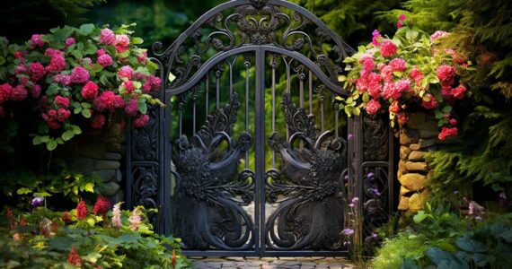 portillon de jardin