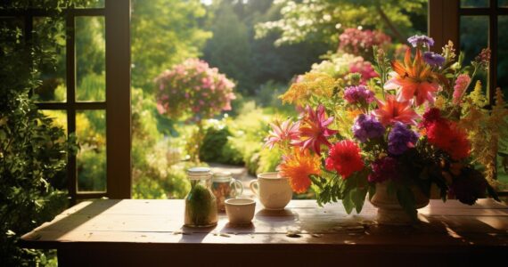 table de jardin